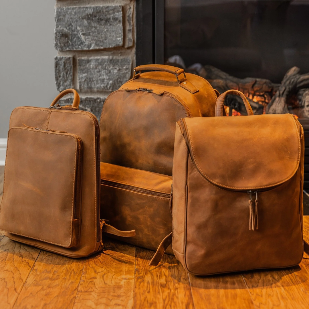 Leder Rucksäcke