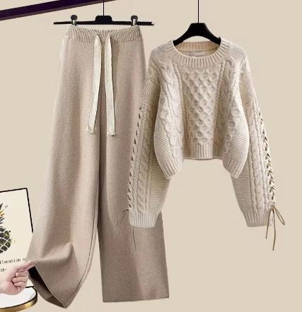 Elara | Set aus Strickpullover und Hose