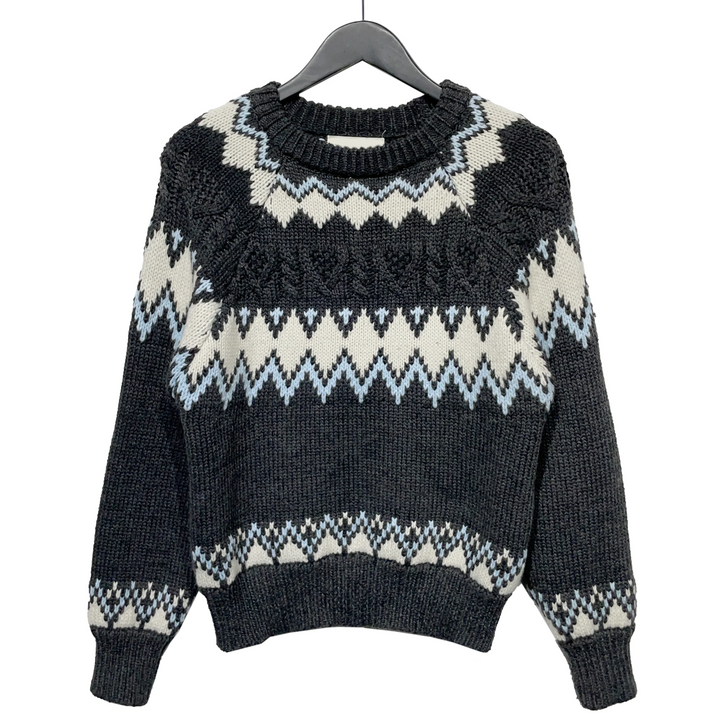 HELGA SCANDINAVIA GEOMETRISCHER PULLOVER