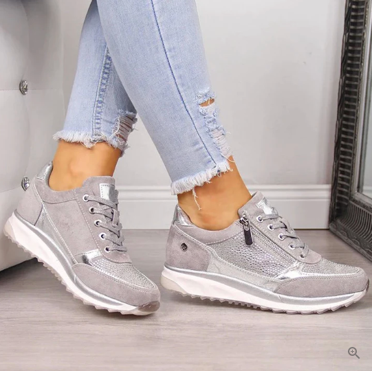 Ginevra | Orthopädische Sneaker mit Reissverschluss