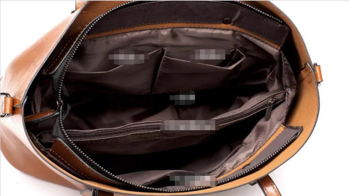 Nicole | Vintage  Leder Umhängetasche