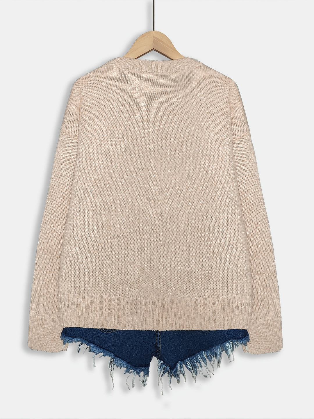 Ginny – Damen Pullover mit Katzen-Print