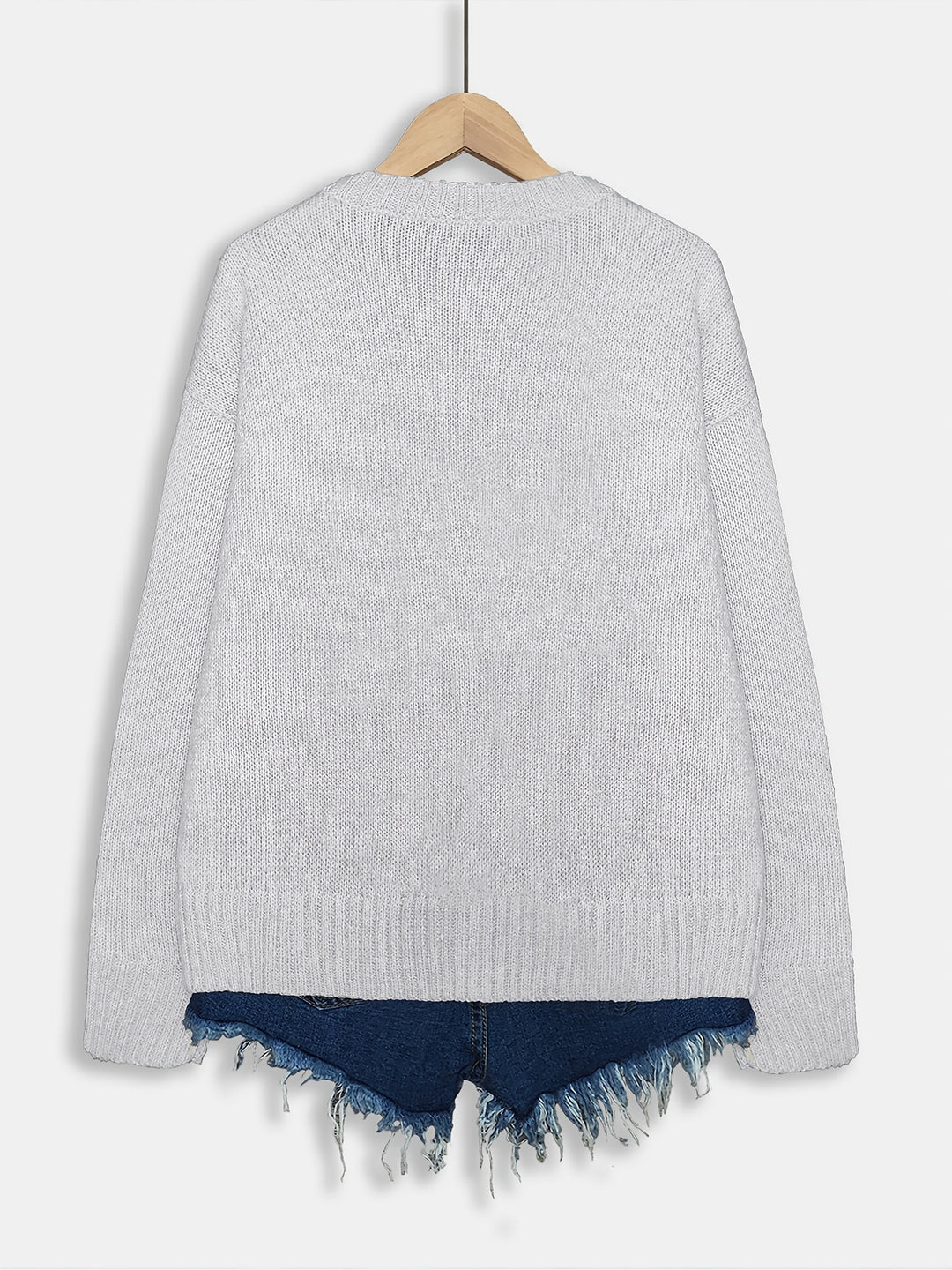 Gracen – Damen Pullover mit Eichhörnchen-Print