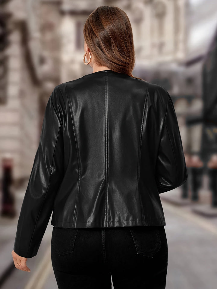 Calliope – Elegante Damen-Jacke mit Rundhalsausschnitt