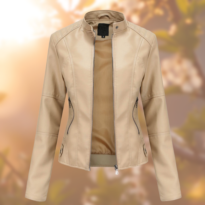 Savannah Stilvolle Lederjacke