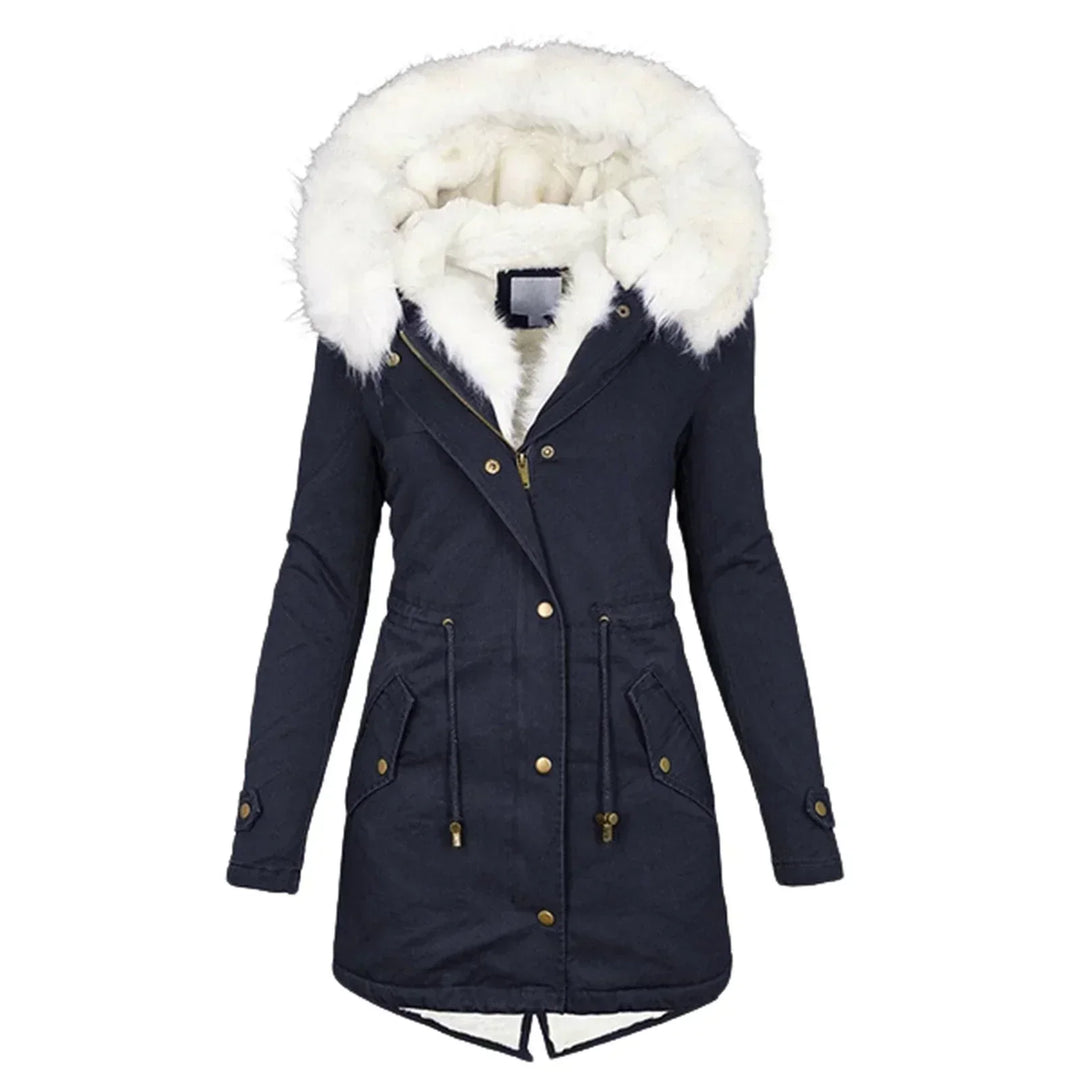 Giulia – Winterjacke mit Fellfutter