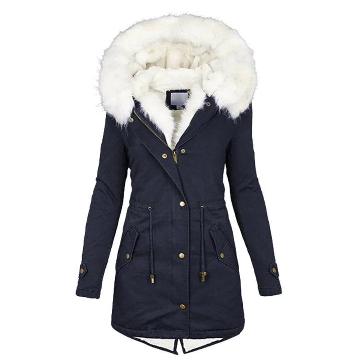 Giulia – Winterjacke mit Fellfutter