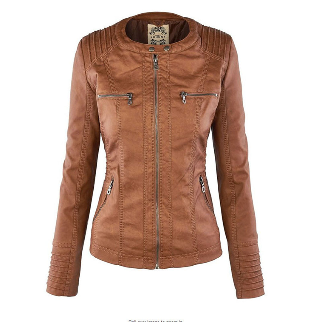 Chantal | Stylishe Lederjacke