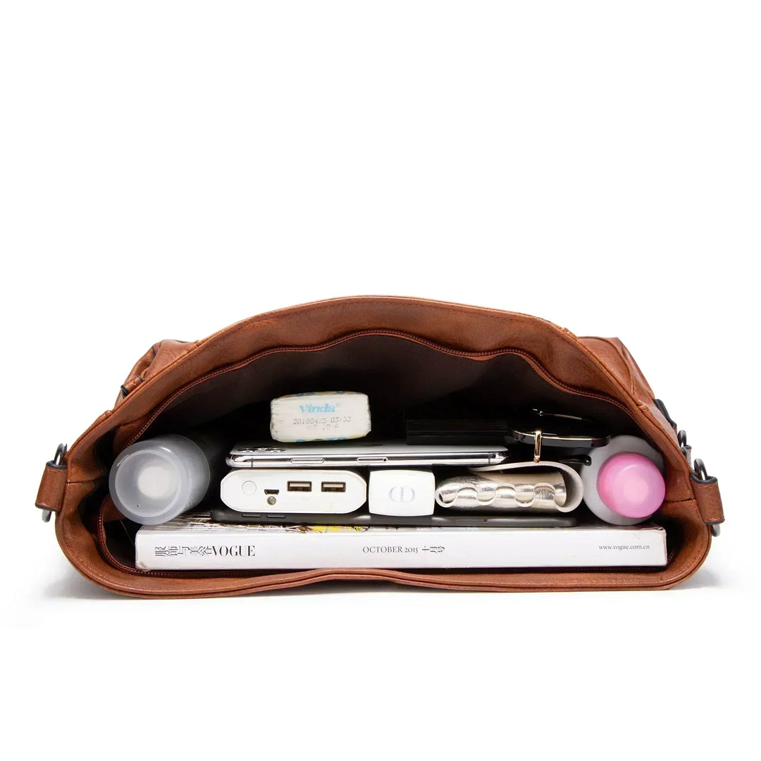 Priscilla - Vintage- Ledertasche