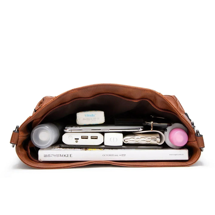 Priscilla - Vintage- Ledertasche