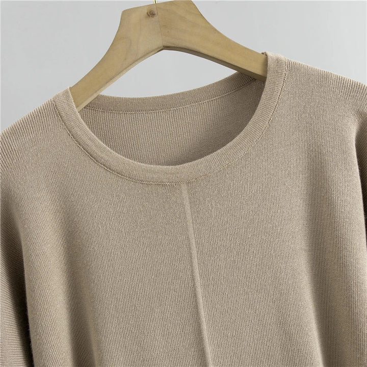 Flurina – Strickset mit Oversize-Pullover und Hose