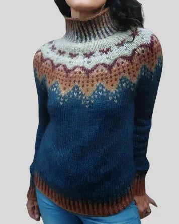 MODA | Damen-Colorblock-Pullover