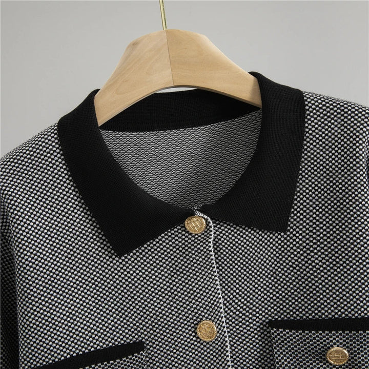 Agatha – Zweiteiligs Chequer-Anzugs-Set