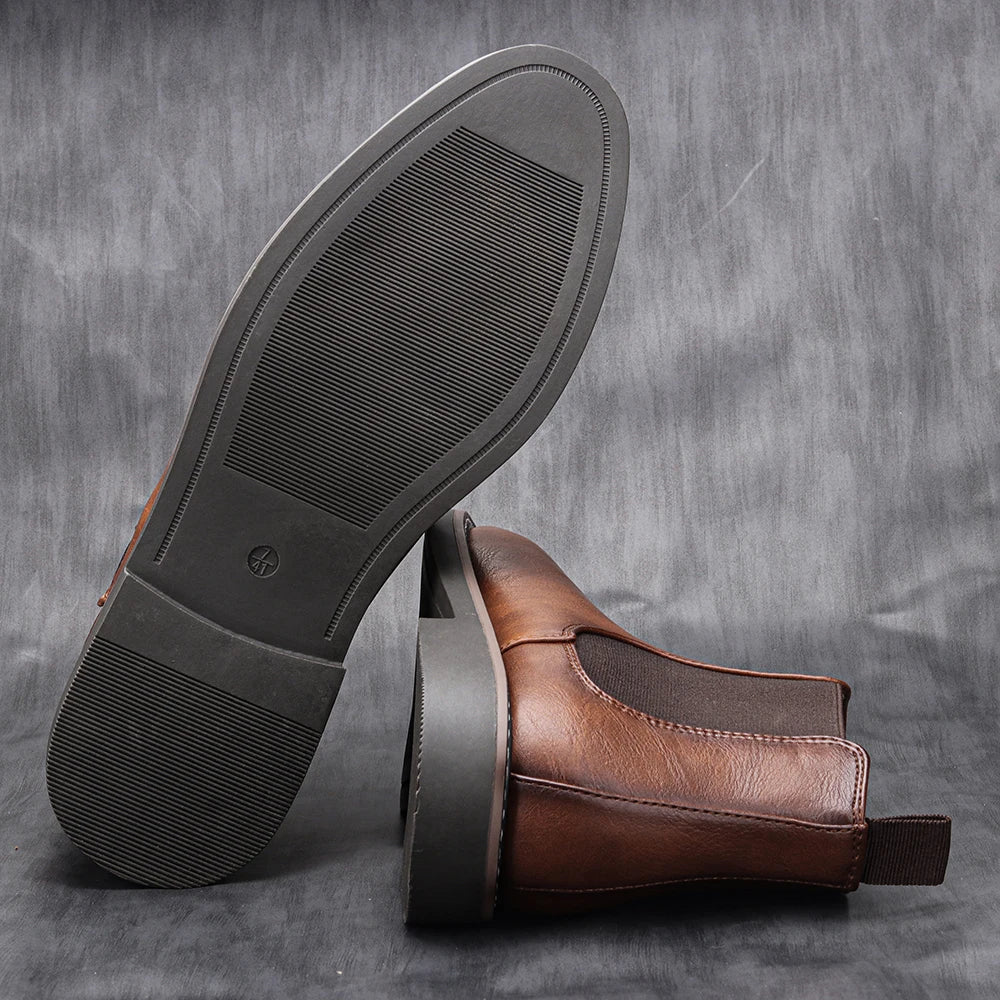 Chelsea | Stiefel aus veganem Leder für Herren