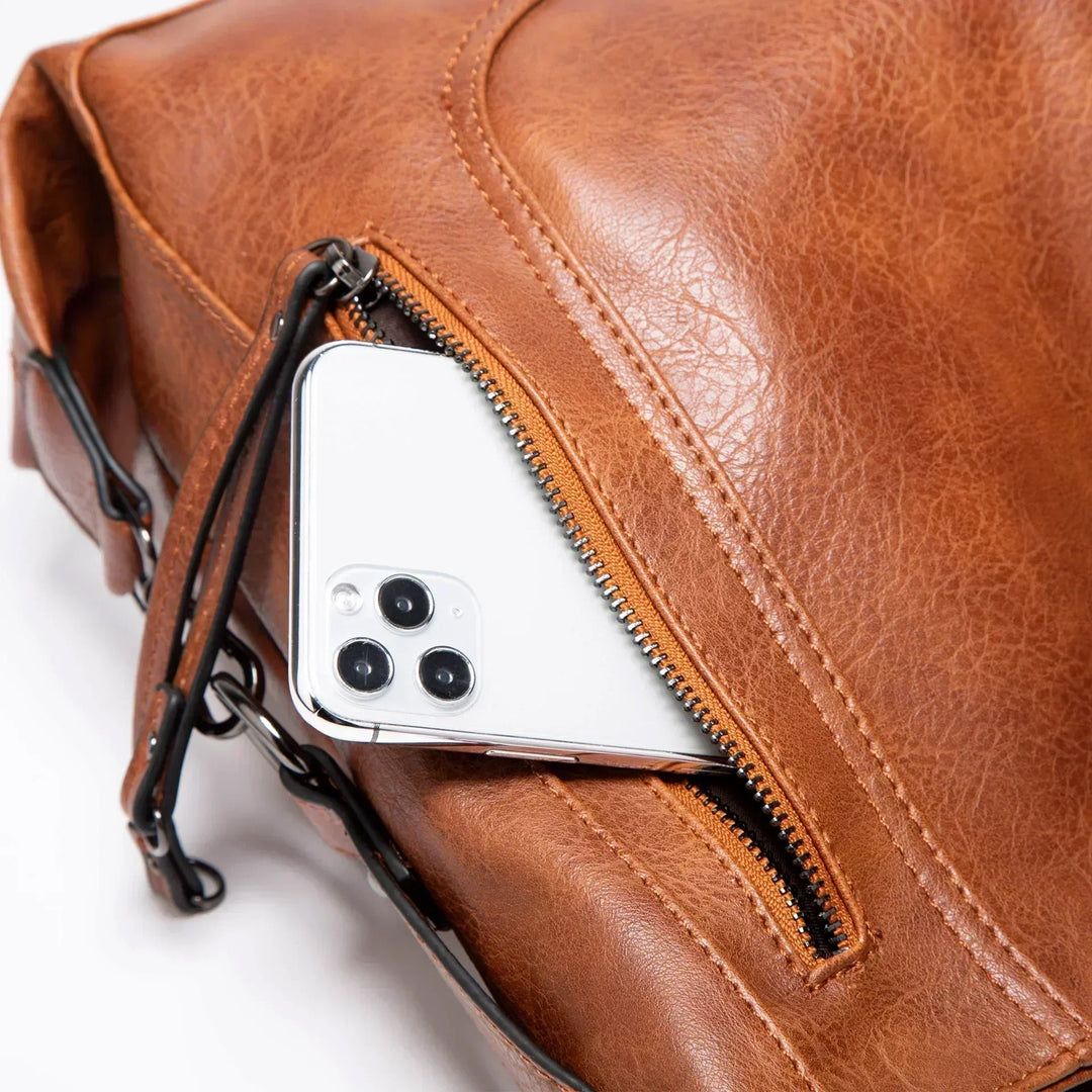 Priscilla - Vintage- Ledertasche