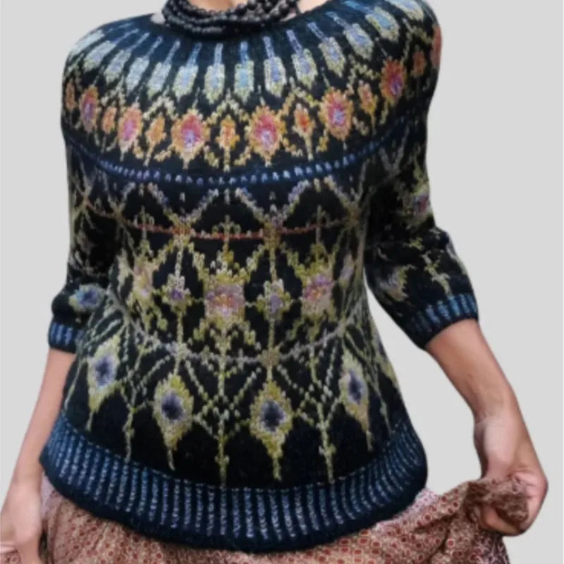 MODA | Damen-Colorblock-Pullover