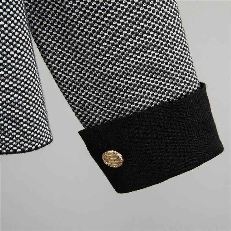 Agatha – Zweiteiligs Chequer-Anzugs-Set