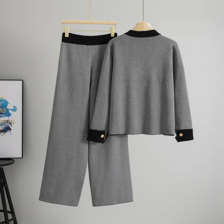 Agatha – Zweiteiligs Chequer-Anzugs-Set