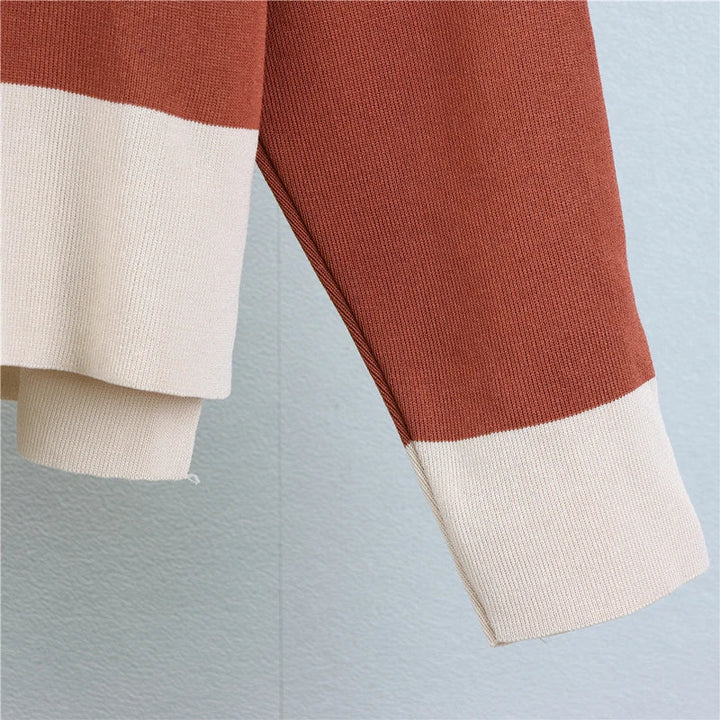 Charlotte – Zweiteiligs Strick‑Set im Western‑Stil mit Sweater & Hose