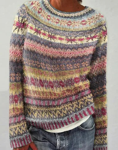 MODA | Damen-Colorblock-Pullover