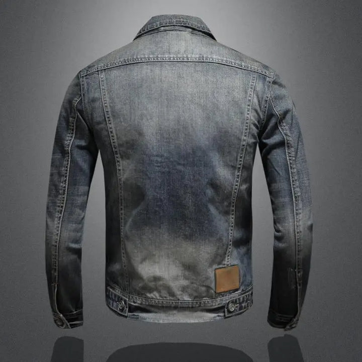 Carl™ - Retro-Jeansjacke
