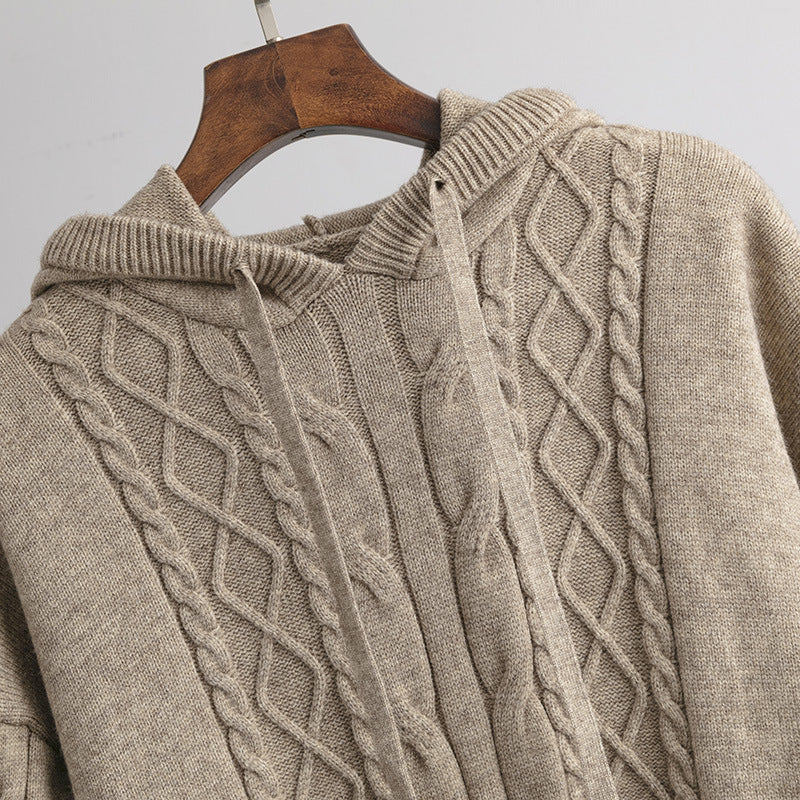 Firenze™ - Bequemes, übergroßes Strick-Trainingsanzug-Set