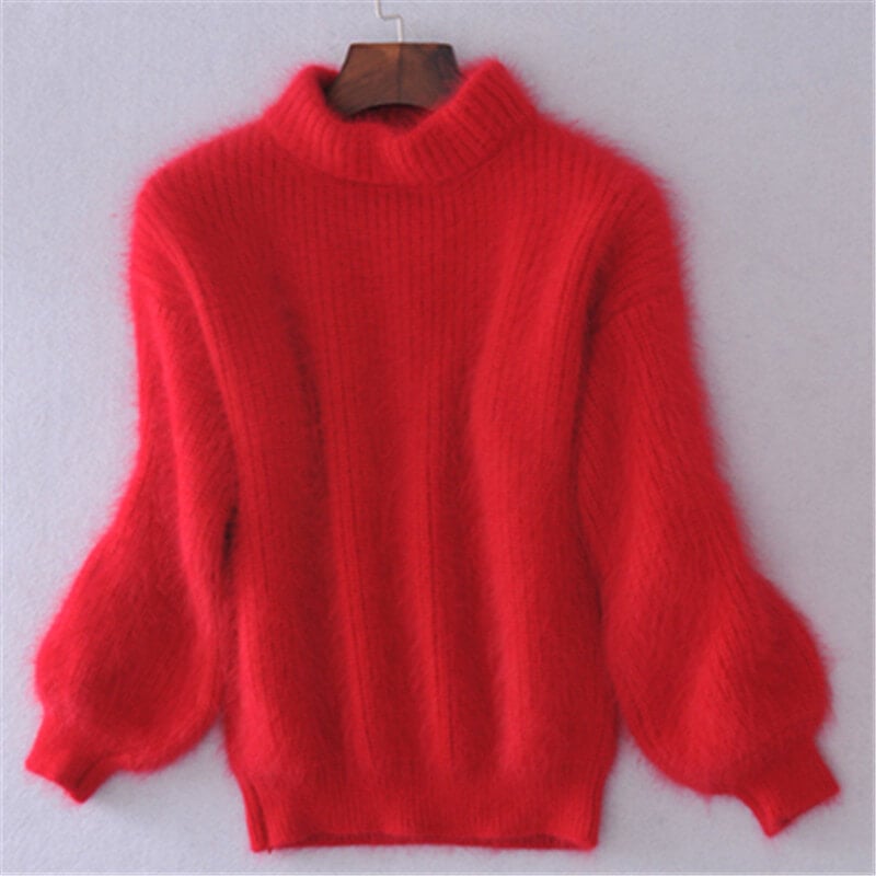 Emilie™ – Locker gestrickter Wollpullover