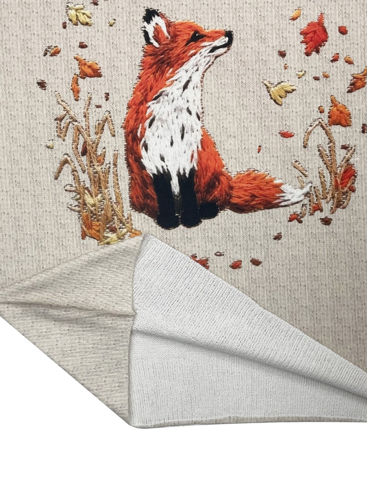 Esther – Gemütlicher Pullover mit Fuchsprint für Damen