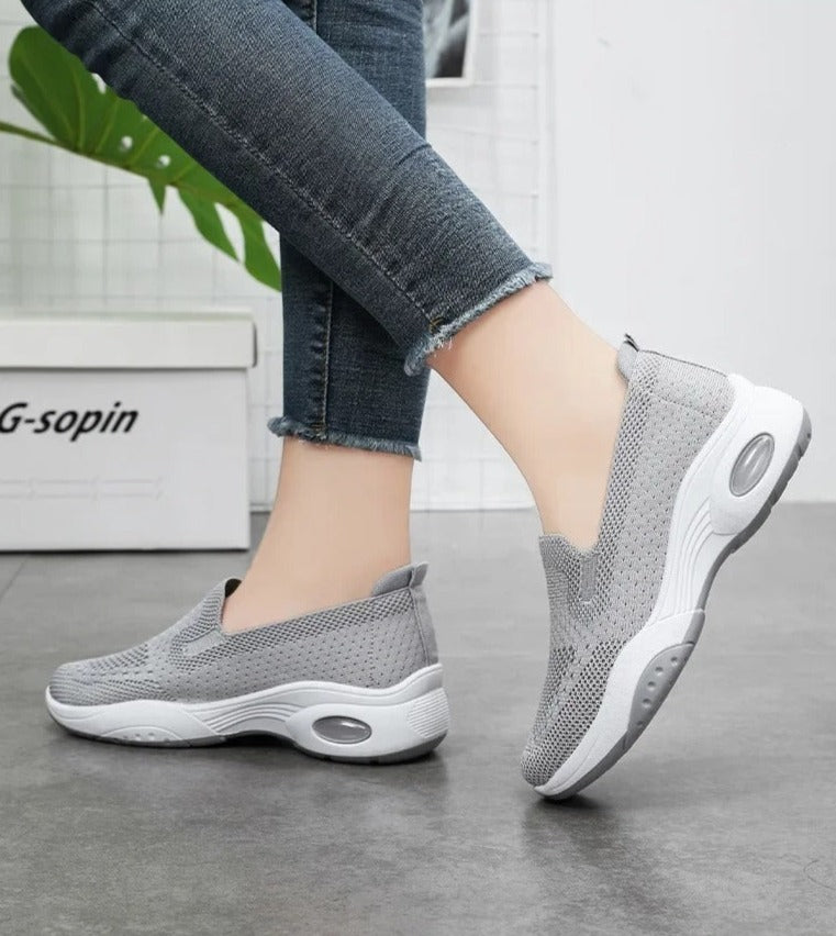 Gitte™ - Orthopädische, atmungsaktive Slip-On-Sneaker aus Strick