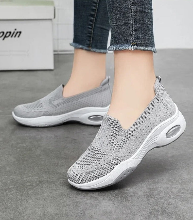 Gitte™ - Orthopädische, atmungsaktive Slip-On-Sneaker aus Strick