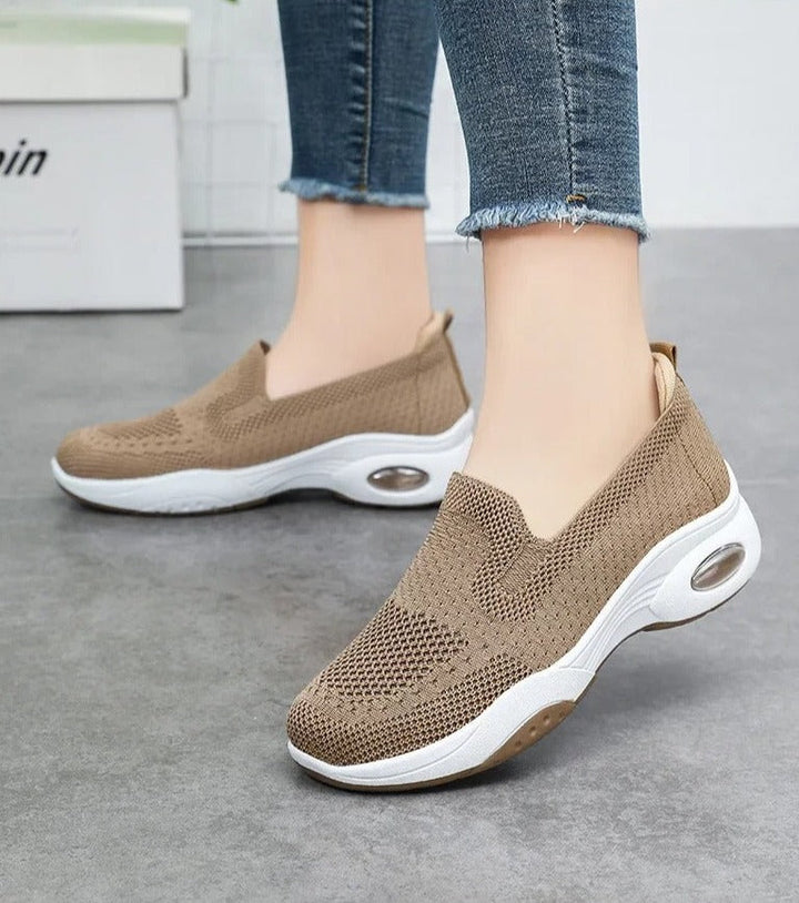 Gitte™ - Orthopädische, atmungsaktive Slip-On-Sneaker aus Strick