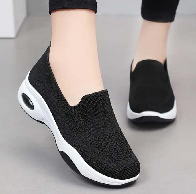 Gitte™ - Orthopädische, atmungsaktive Slip-On-Sneaker aus Strick