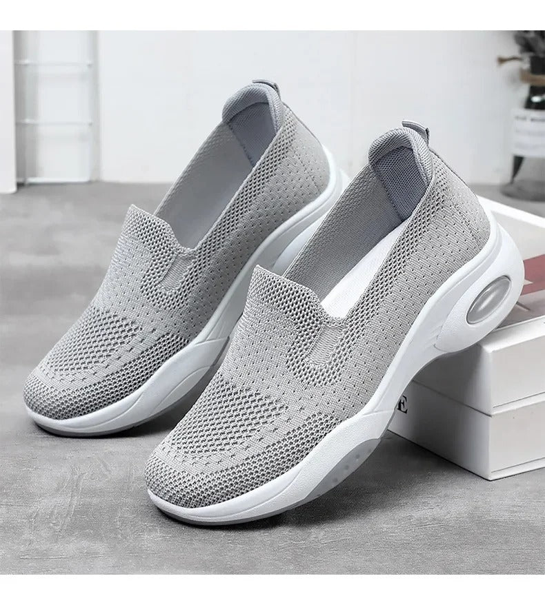 Gitte™ - Orthopädische, atmungsaktive Slip-On-Sneaker aus Strick