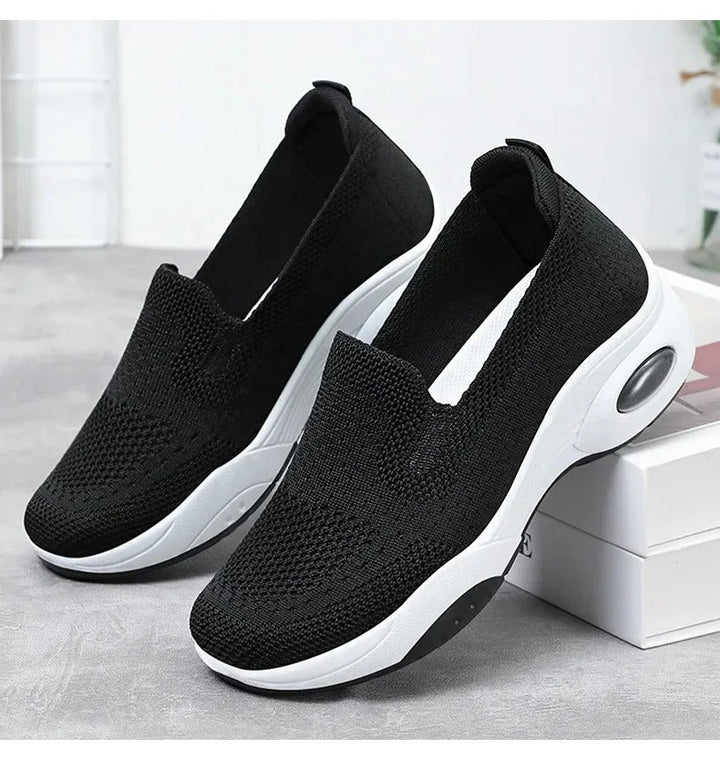 Gitte™ - Orthopädische, atmungsaktive Slip-On-Sneaker aus Strick