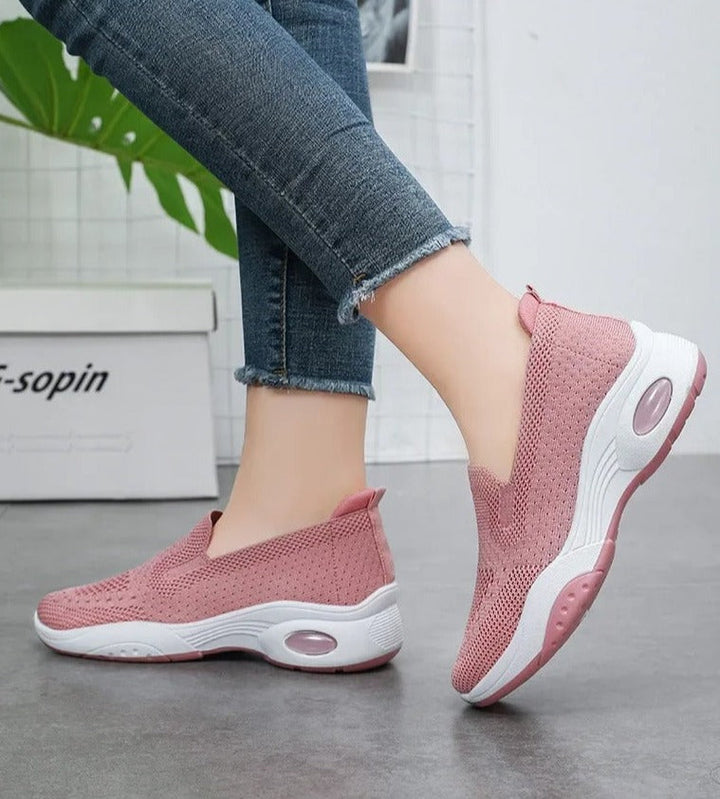 Gitte™ - Orthopädische, atmungsaktive Slip-On-Sneaker aus Strick