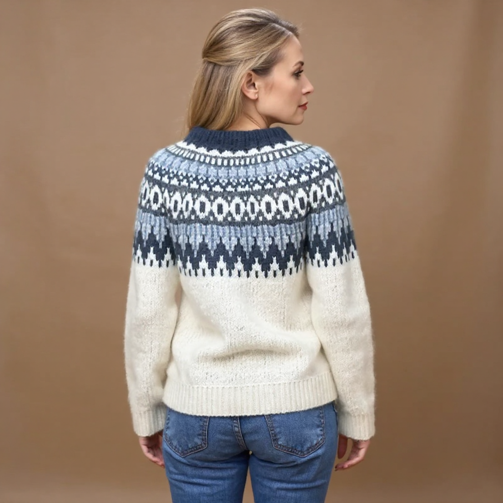 Maecey | Vintage Isländische Pullover