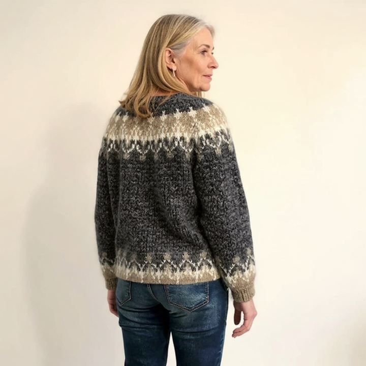 Samantha | Vintage Isländische Pullover