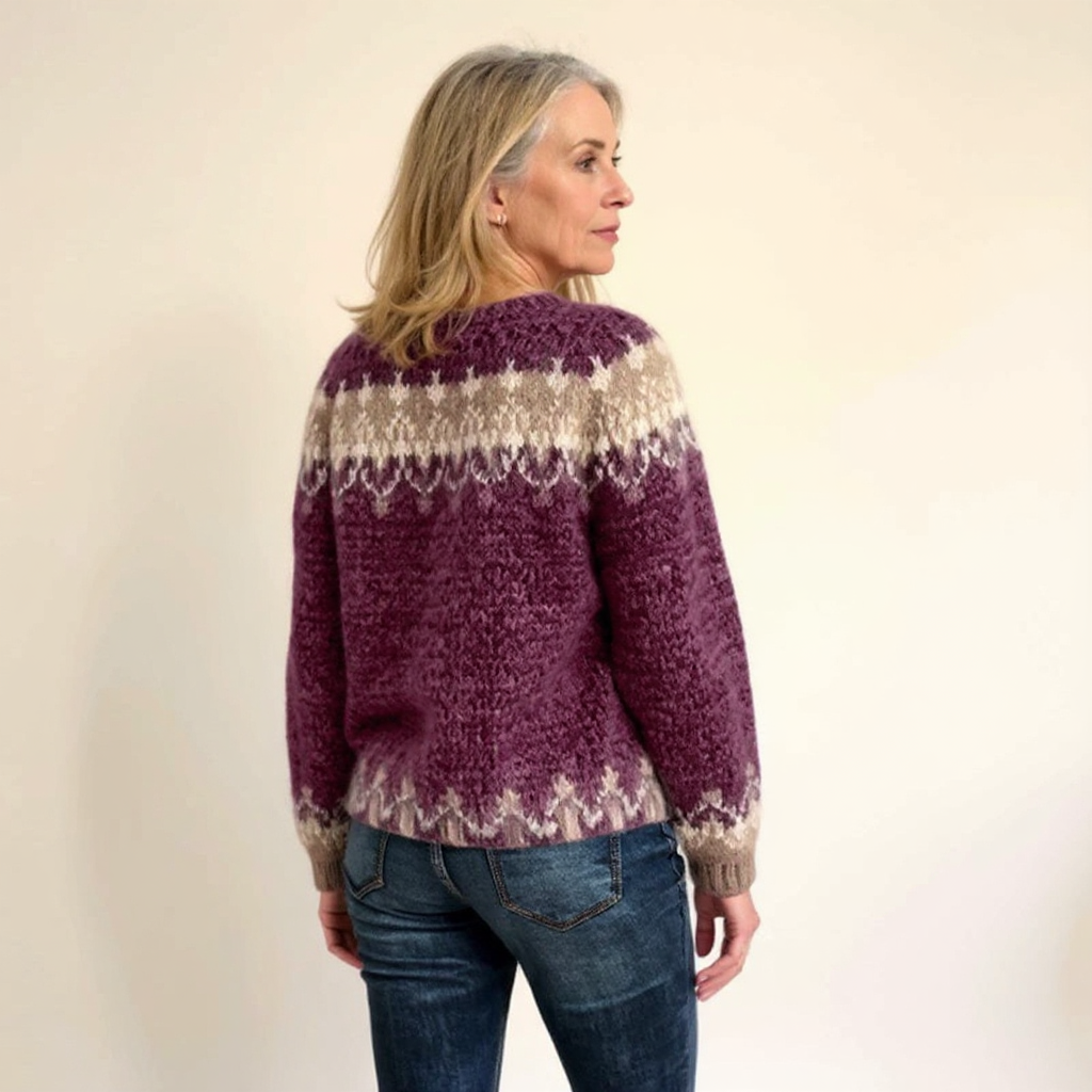 Samantha | Vintage Isländische Pullover