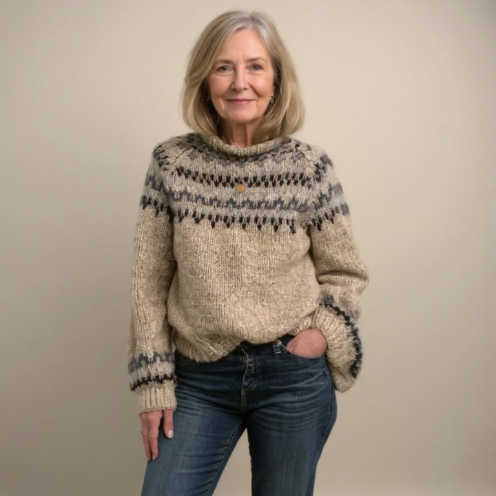 Ashley | Vintage Isländische Pullover
