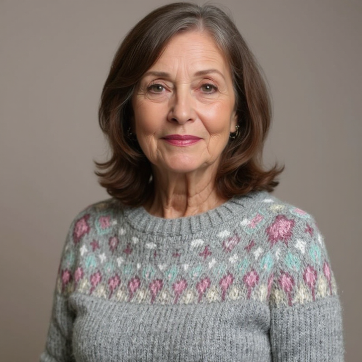 Candice | Vintage Isländische Pullover