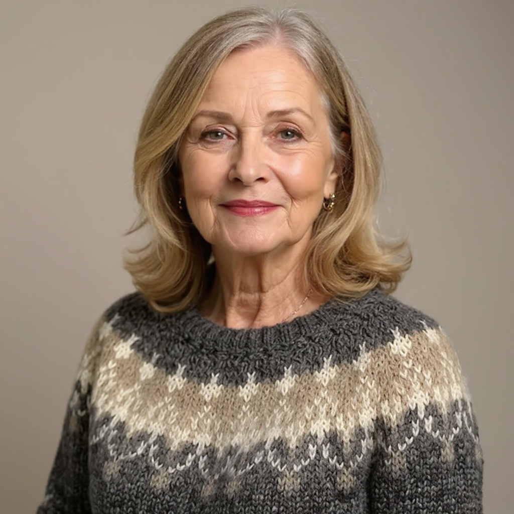 Samantha | Vintage Isländische Pullover