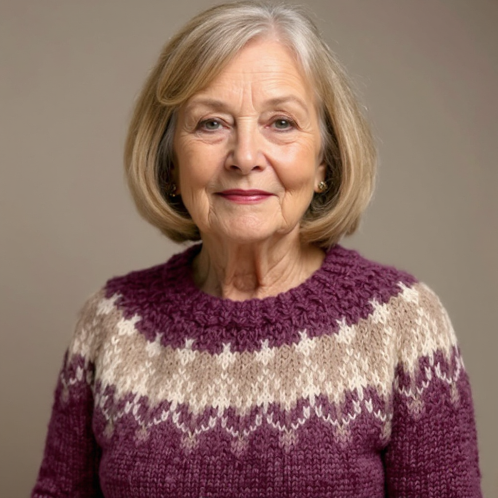 Samantha | Vintage Isländische Pullover