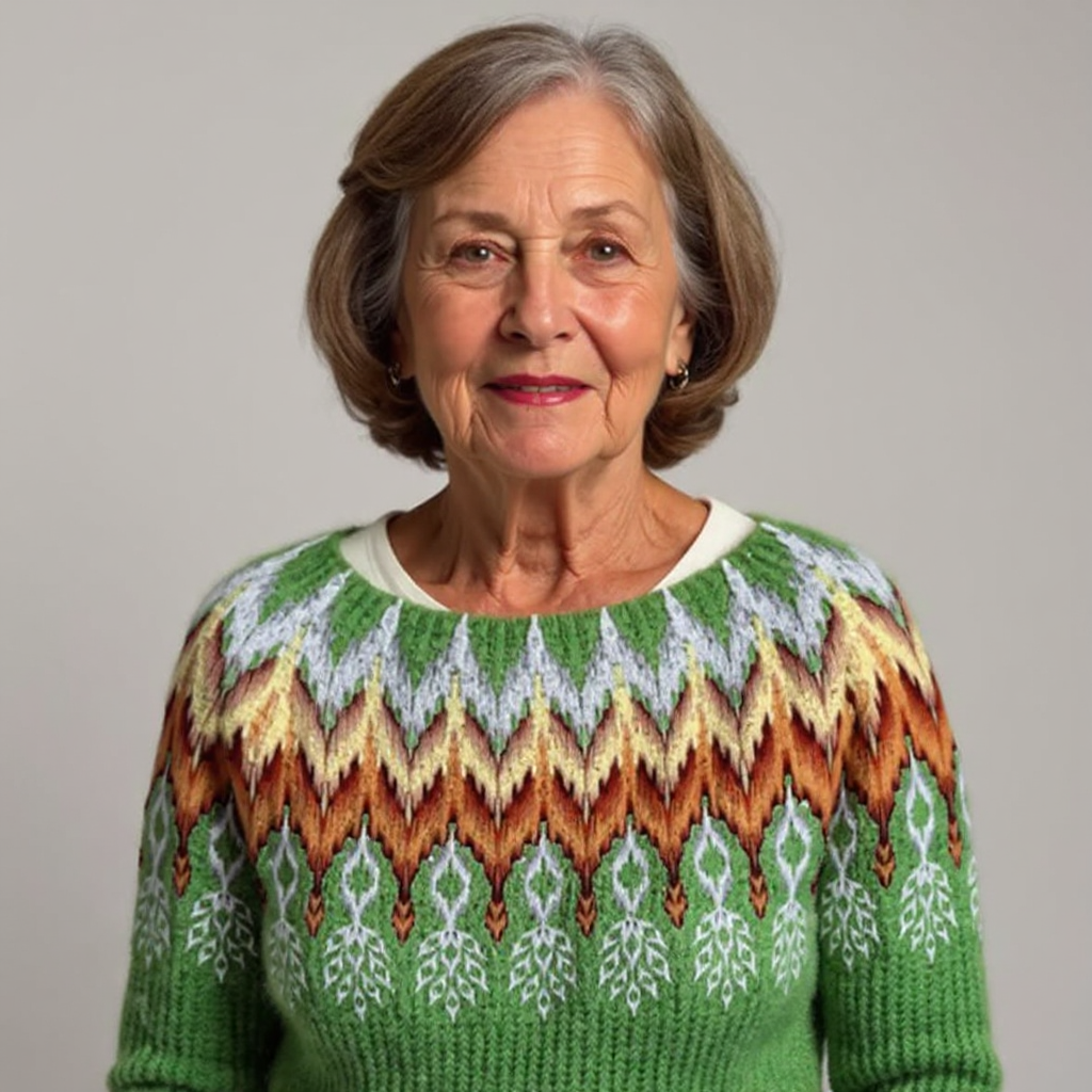 Sophia | Vintage Isländische Pullover