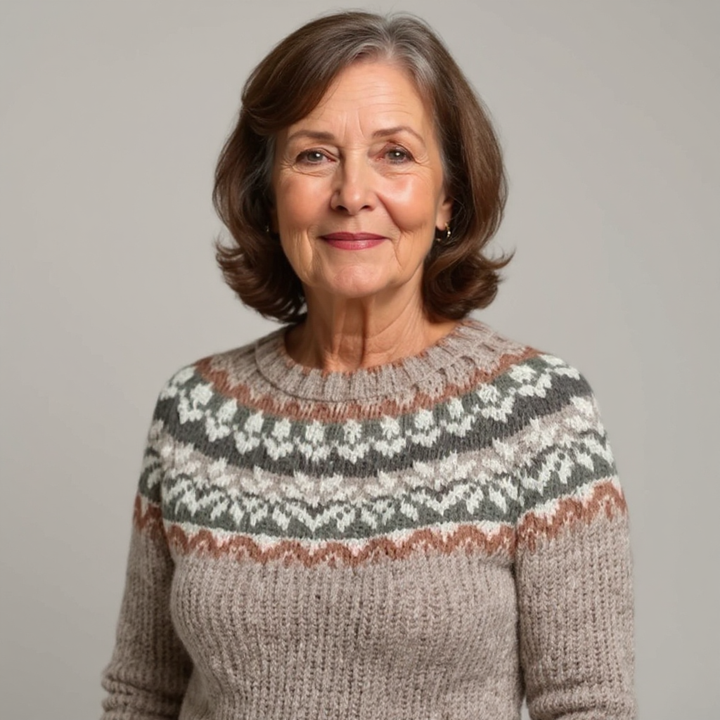 Olivia | Vintage Isländische Pullover