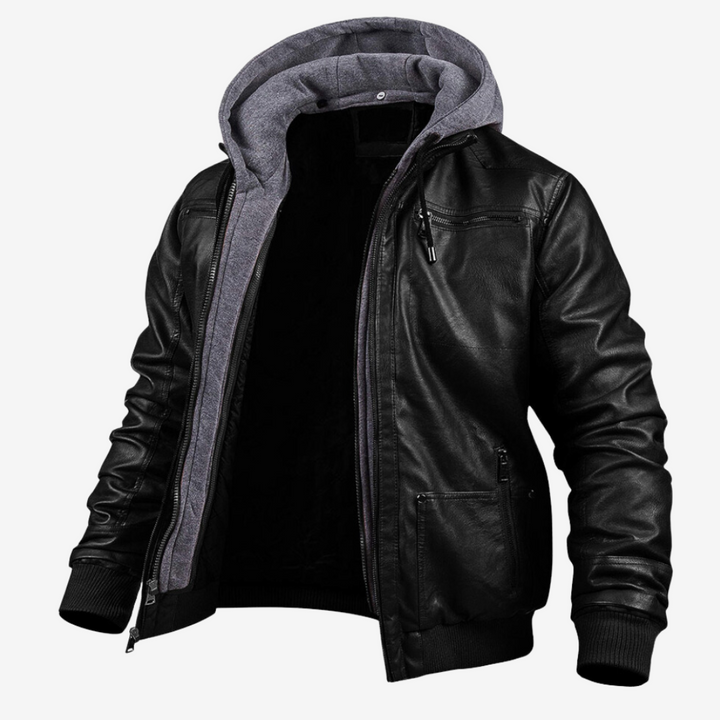 Benjamin | Premium-Winterjacke aus  Leder