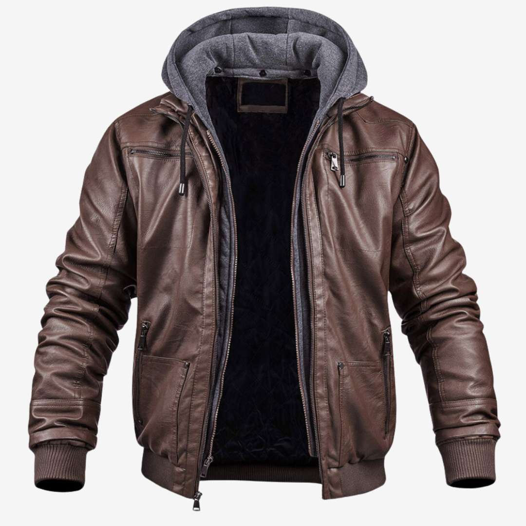 Benjamin | Premium-Winterjacke aus  Leder