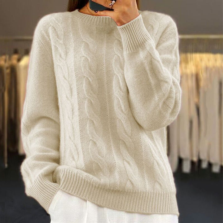 Alida | Gestrickter Pullover