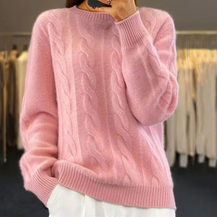 Alida | Gestrickter Pullover